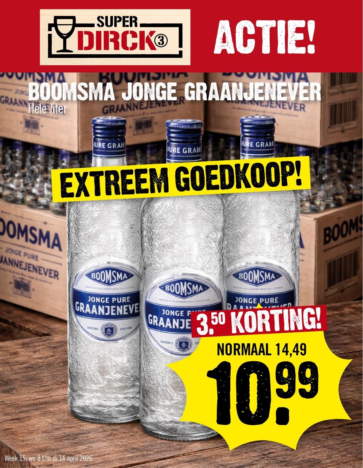 dirk - Huidige Super Dirck folder geldig van woensdag 08-04-2026 tot dinsdag 14-04-2026