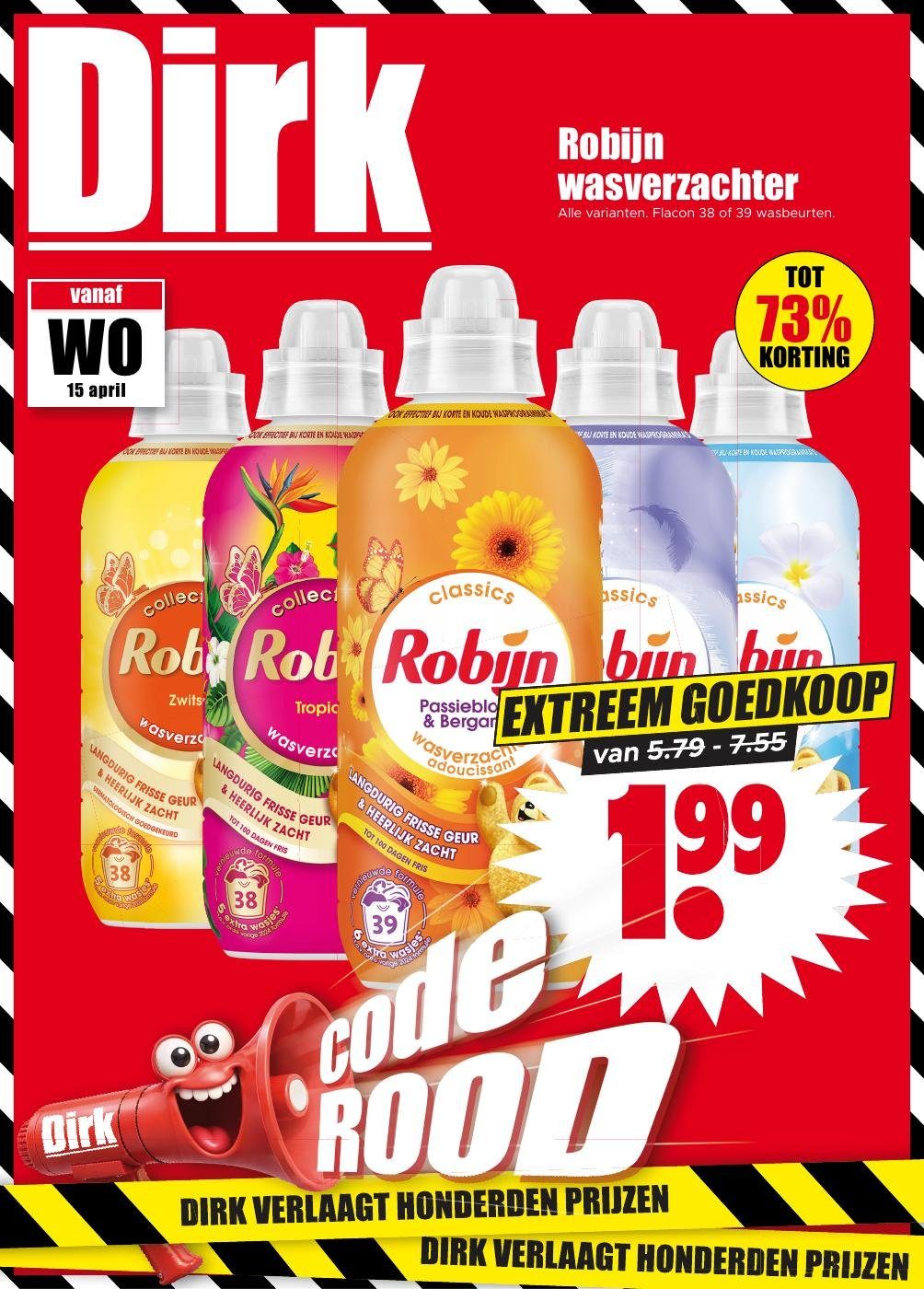 dirk - Huidige Dirk folder geldig van woensdag 15-04-2026 tot dinsdag 21-04-2026