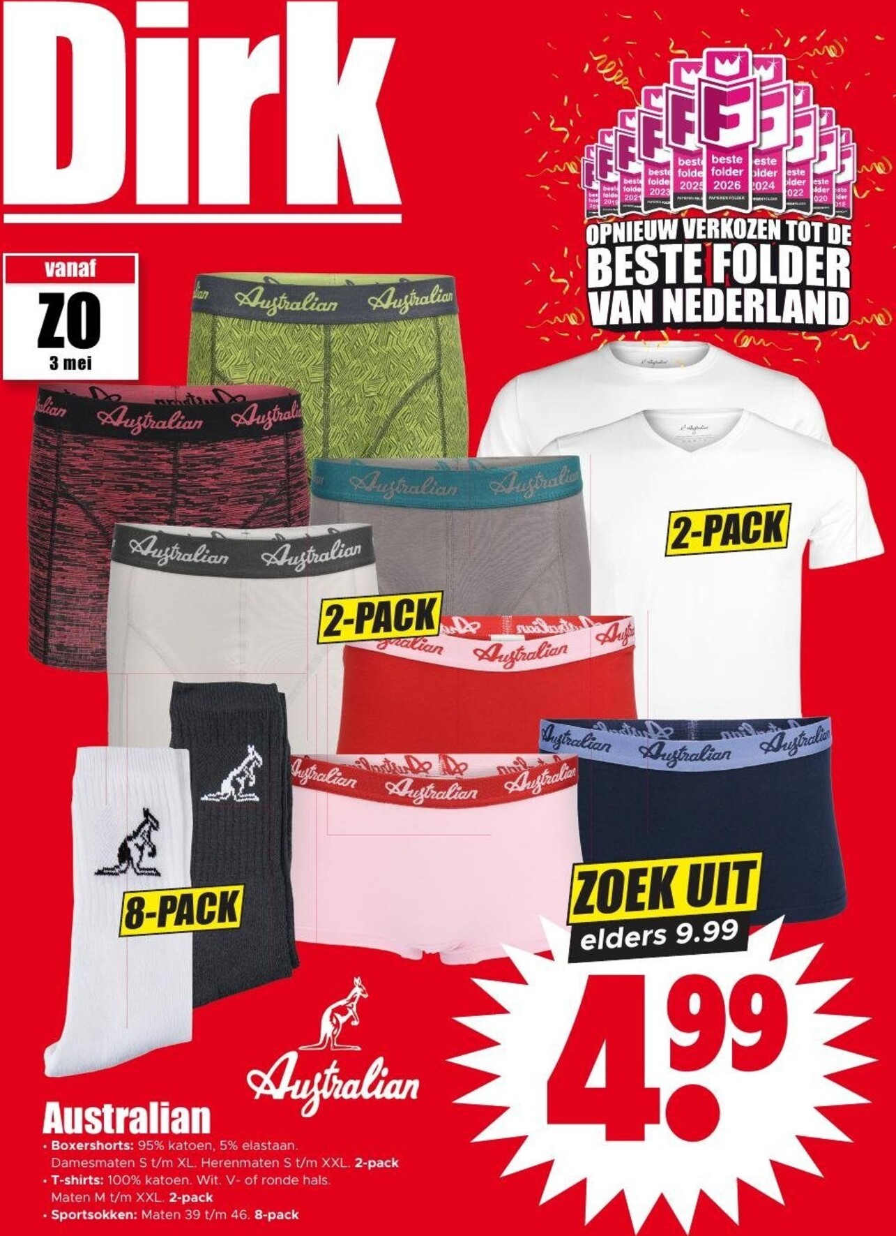 dirk - Dirk folder voor volgende week van woensdag 06-05-2026 tot dinsdag 12-05-2026 - page: 1