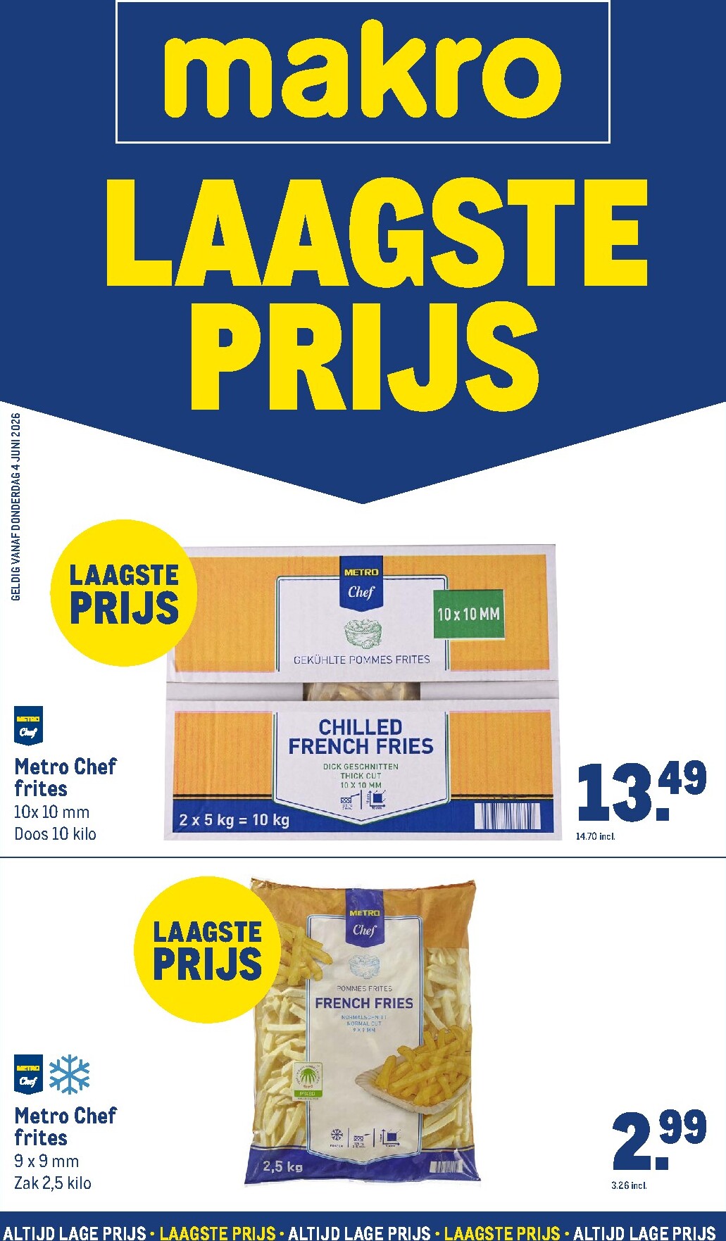 makro - Makro - Laagste prijs folder geldig van 04-06-2026 tot 10-06-2026