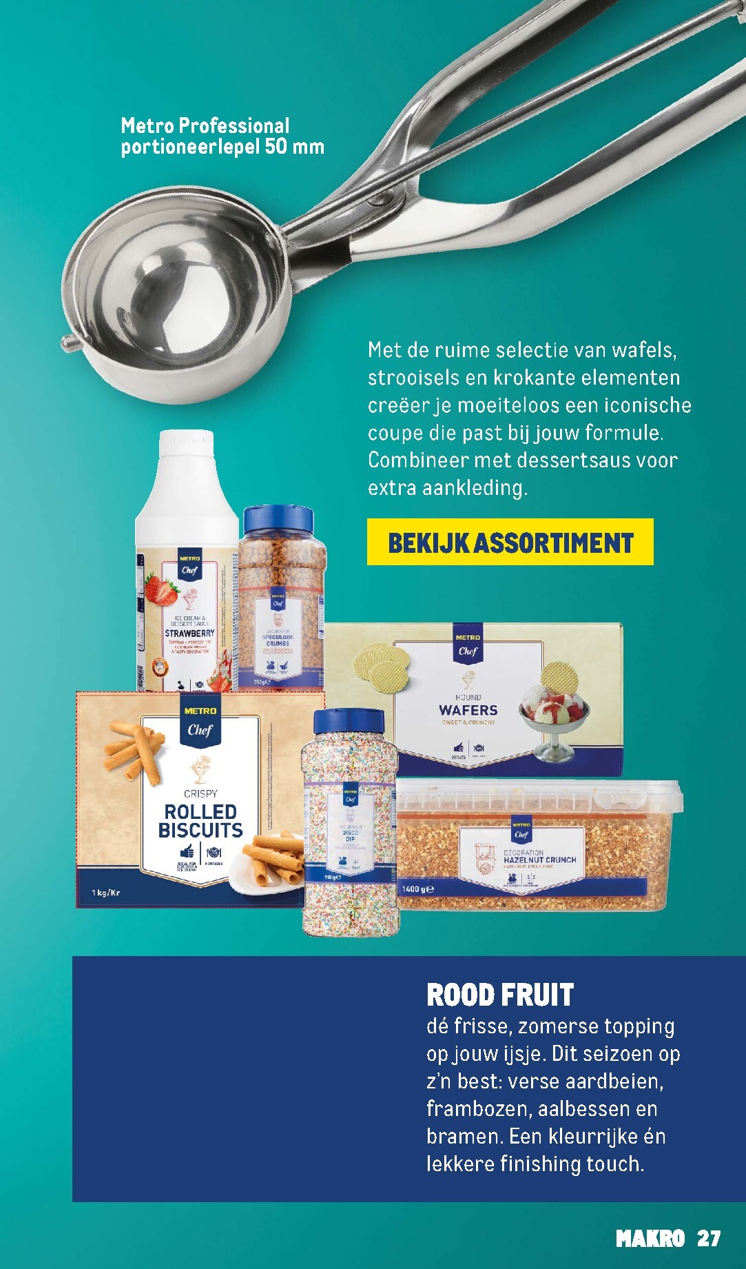 makro - Huidige Makro - Horeca folder geldig van maandag 15-06-2026 tot dinsdag 14-07-2026 - page: 27