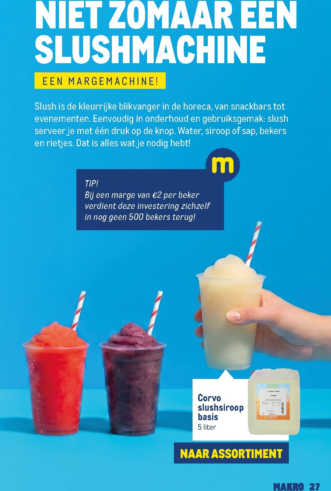 makro - Huidige Makro - Horeca folder geldig van woensdag 15-07-2026 tot dinsdag 11-08-2026 - page: 27