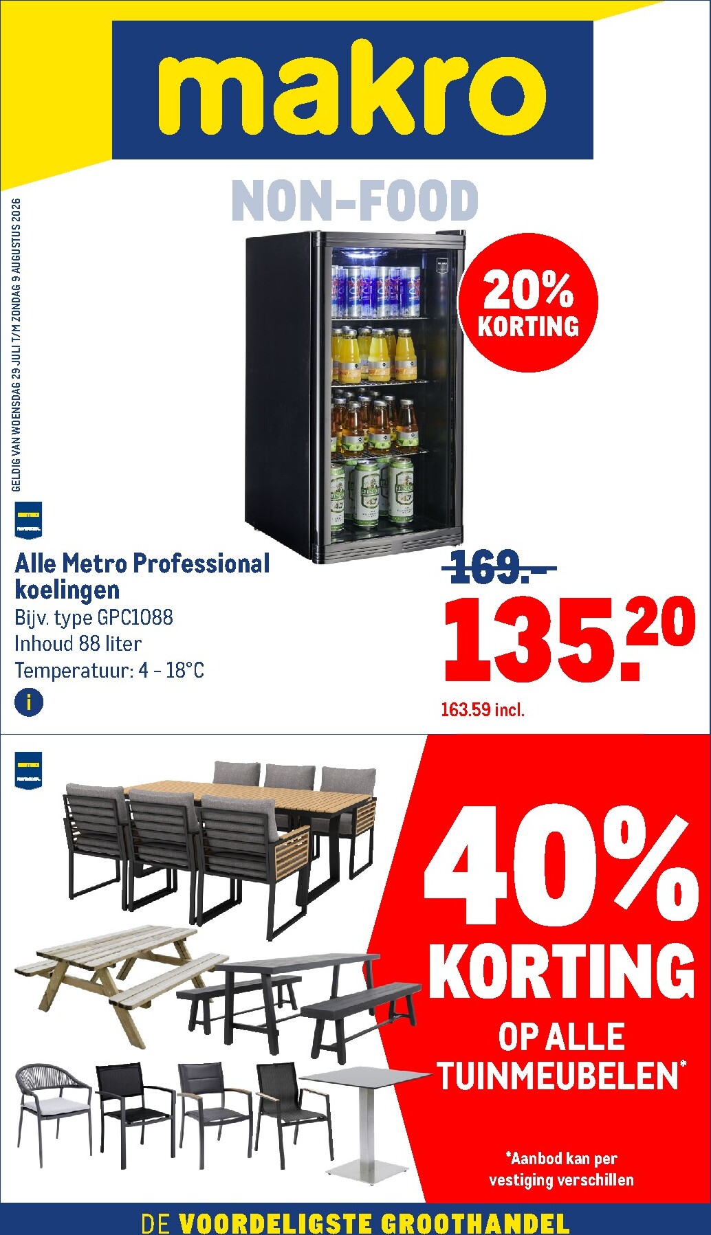 makro - Huidige Makro - Non-Food folder geldig van woensdag 29-07-2026 tot zondag 09-08-2026