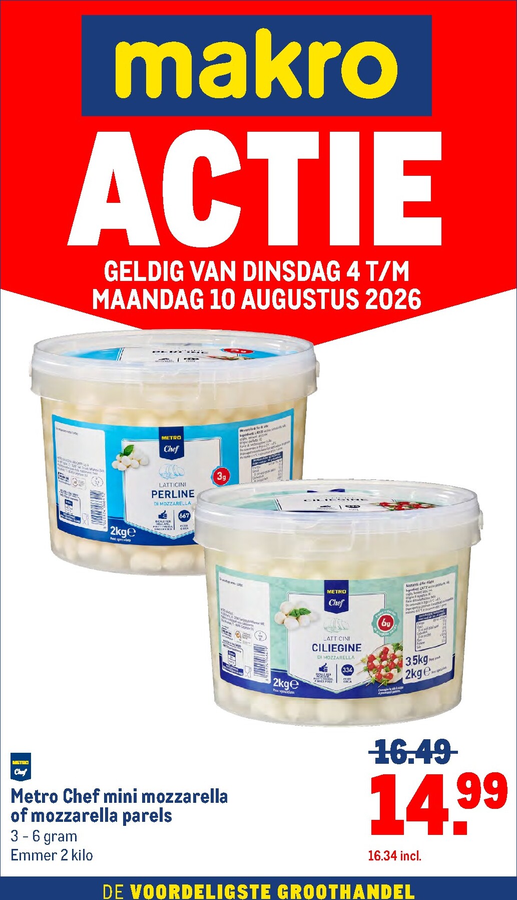 makro - Huidige Makro - Versdeals folder geldig van dinsdag 04-08-2026 tot maandag 10-08-2026 - page: 1