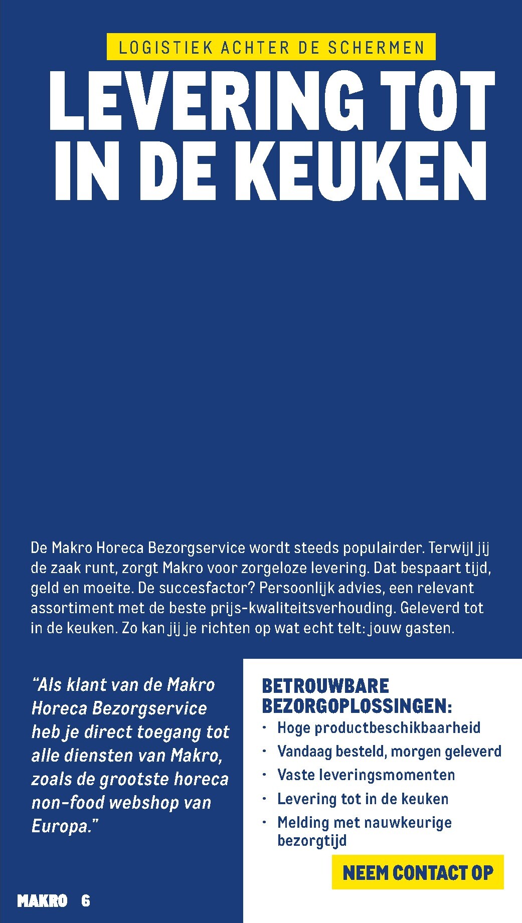 makro - Huidige Makro - Horeca Magazine folder geldig van dinsdag 11-08-2026 tot woensdag 30-09-2026 - page: 6