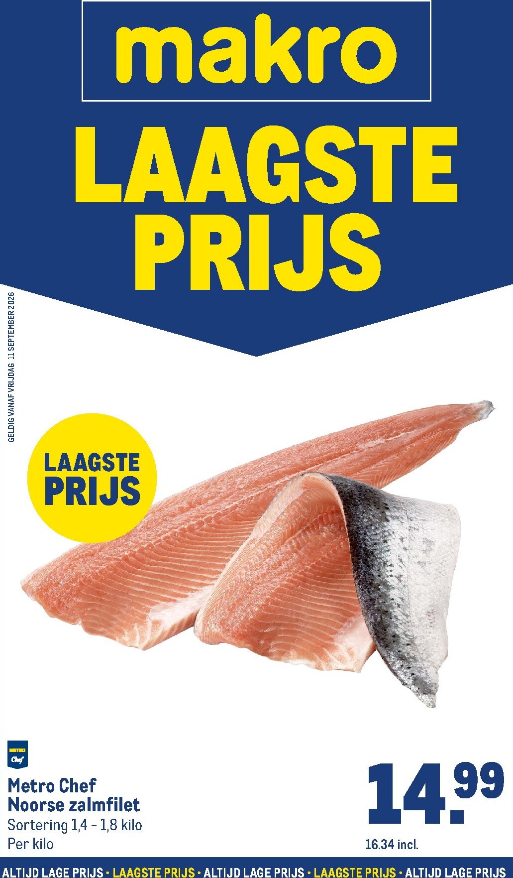 makro - Huidige Makro - Laagste prijs folder geldig van dinsdag 01-09-2026 tot woensdag 30-09-2026