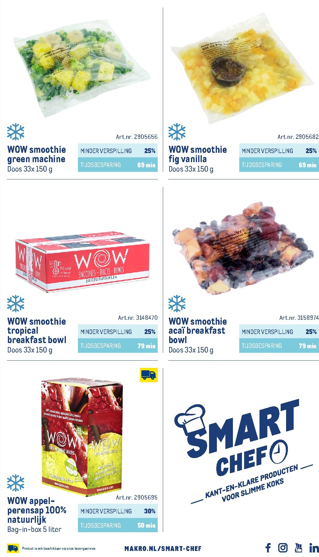 makro - Huidige Makro - Smart Chef catalogus folder geldig van donderdag 01-10-2026 tot vrijdag 01-10-2027 - page: 111