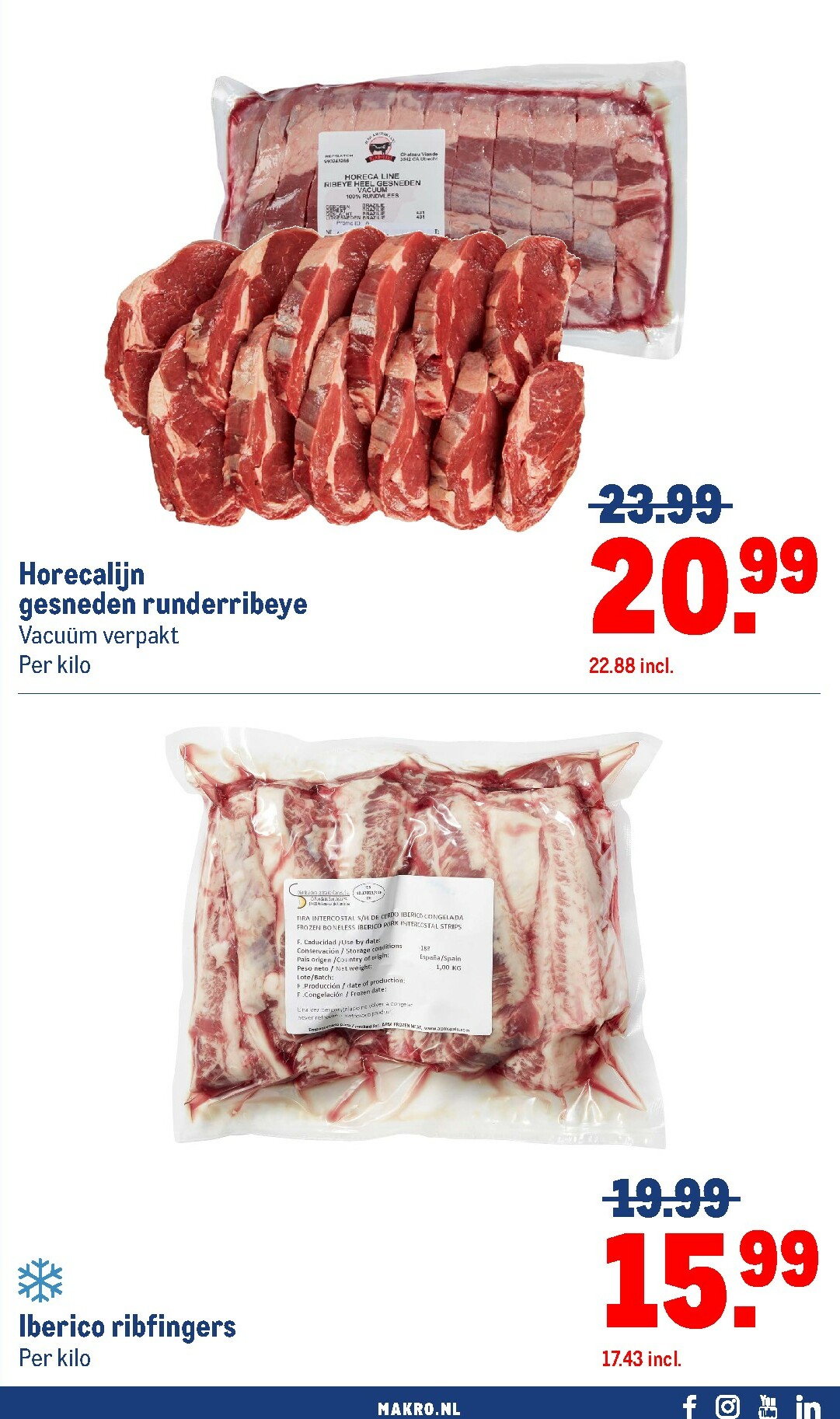makro - De Makro - Versdeals folder geldig vanaf 23-12 t/m 12-01 - page: 3