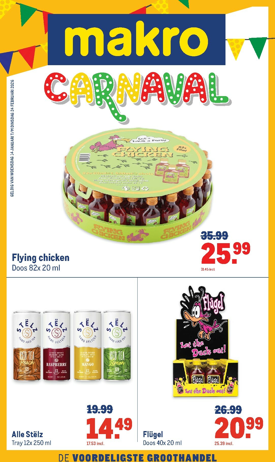 makro - De Makro - Carnaval folder geldig vanaf 14-01 t/m 24-02