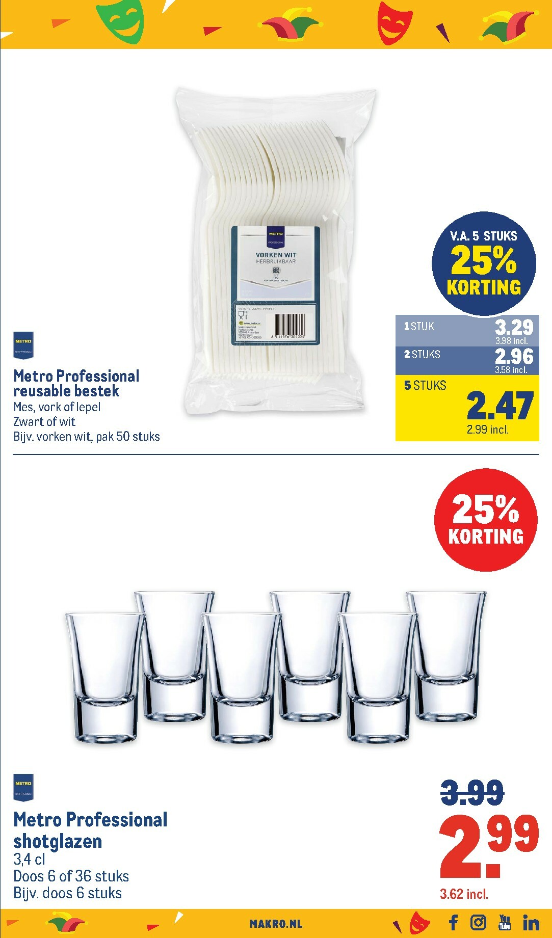 makro - De Makro - Carnaval folder geldig vanaf 14-01 t/m 24-02 - page: 15