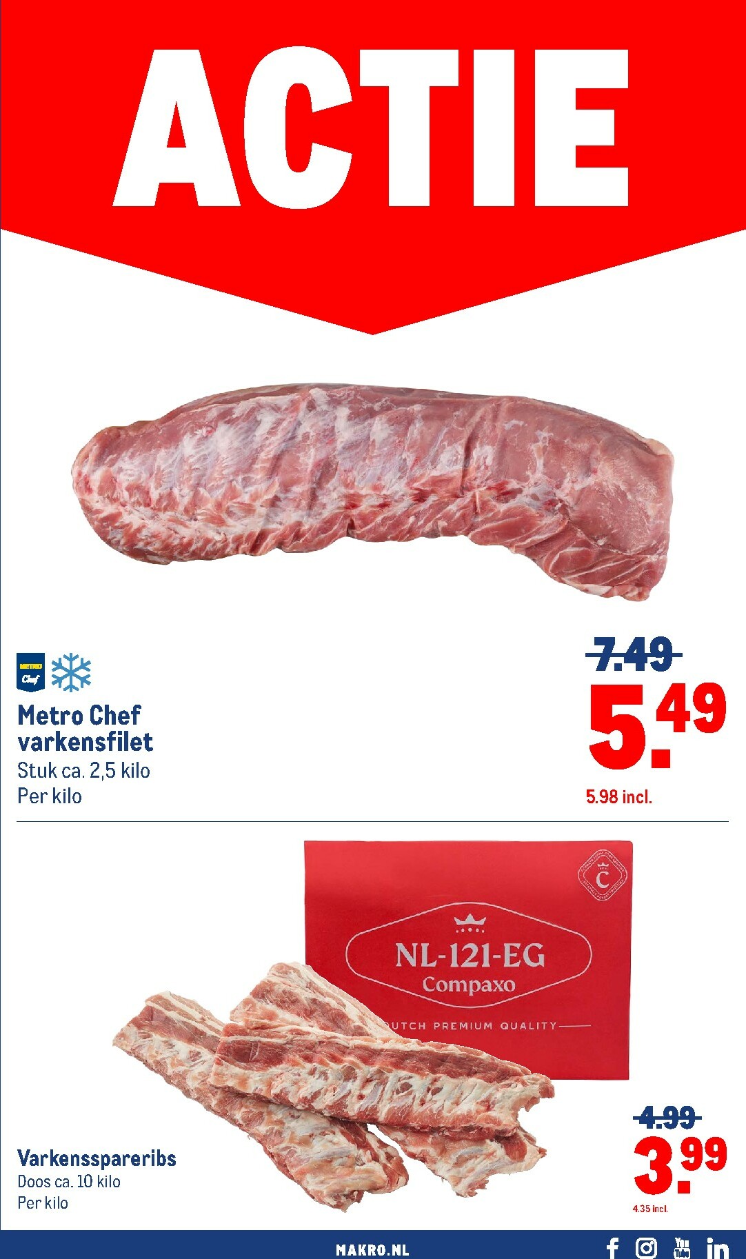 makro - De Makro - Versdeals folder geldig vanaf 13-01 t/m 19-01 - page: 5