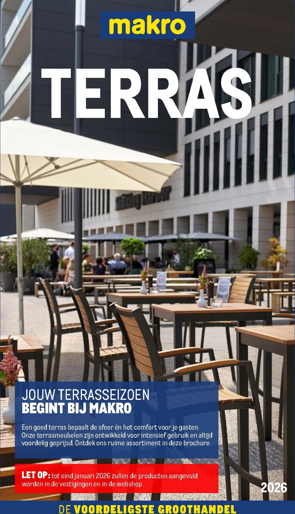 makro - De Makro - Terras folder geldig vanaf 12-01 t/m 31-12