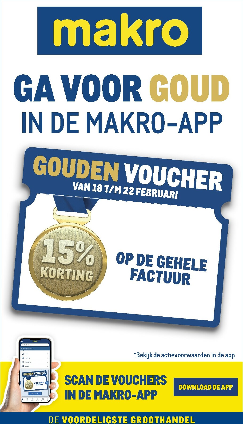 makro - De Makro - Winterspelen folder geldig vanaf 18-02-2026 t/m 22-02-2026 - page: 1