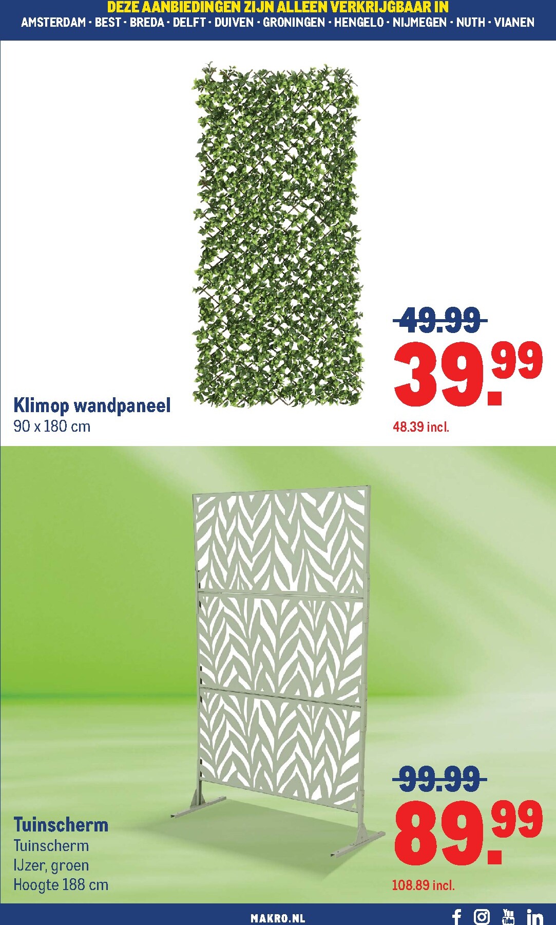makro - De Makro - Voorjaar folder geldig vanaf 11-03-2026 t/m 07-04-2026 - page: 21