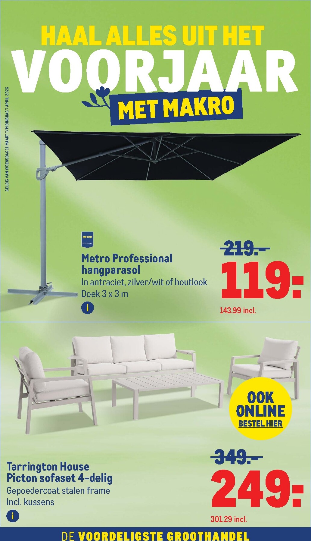 makro - De Makro - Voorjaar folder geldig vanaf 11-03-2026 t/m 07-04-2026