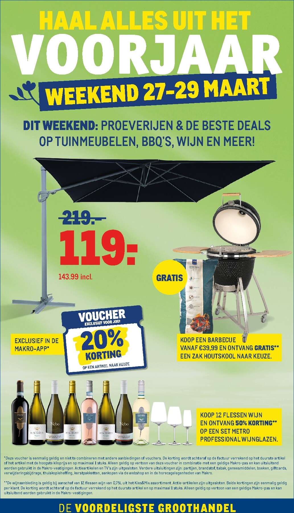 makro - De Makro - Weekend folder geldig vanaf 27-03-2026 t/m 29-03-2026