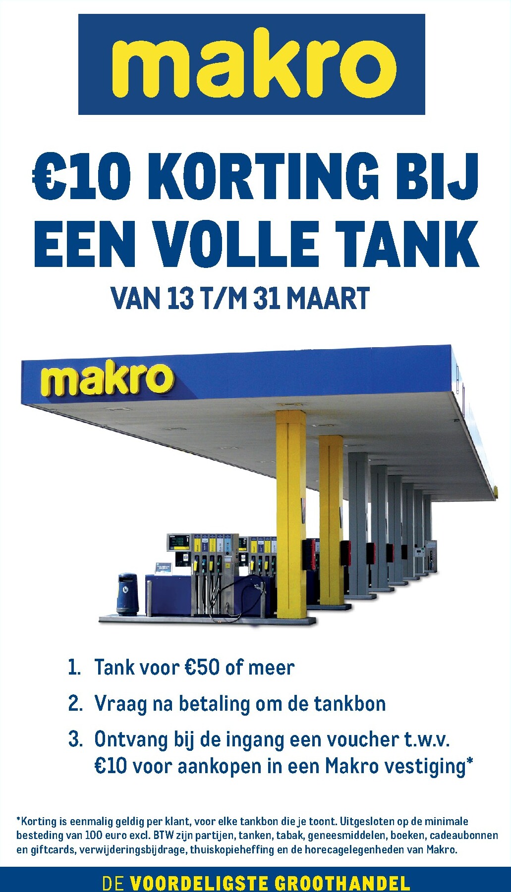 makro - De Makro - Tank actie folder geldig vanaf 13-03-2026 t/m 31-03-2026