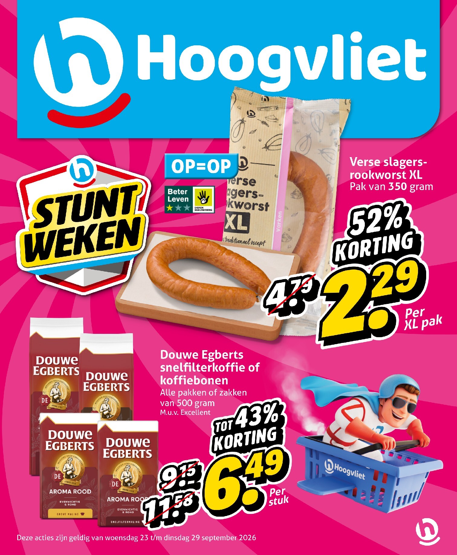 hoogvliet - Huidige Hoogvliet folder geldig van woensdag 23-09-2026 tot dinsdag 29-09-2026 - page: 1