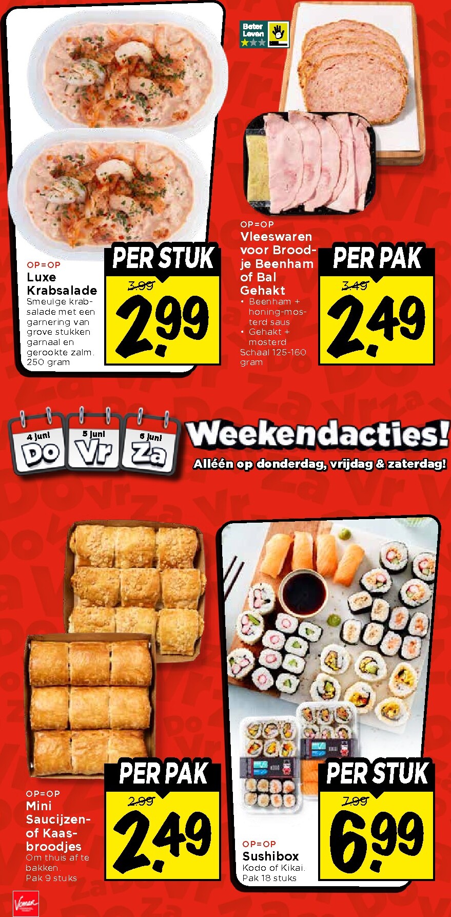 vomar - Huidige Vomar - Weekendfolder folder geldig van donderdag 04-06-2026 tot zaterdag 06-06-2026 - page: 4