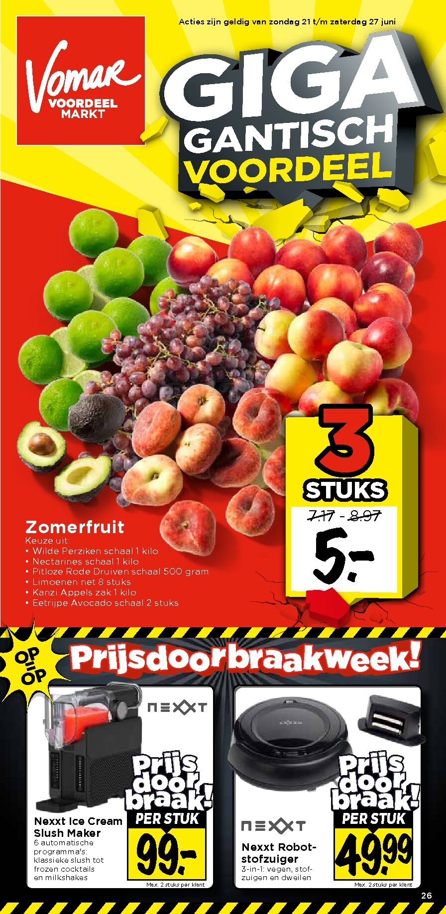vomar - Vomar folder voor volgende week van zondag 21-06-2026 tot zaterdag 27-06-2026 - page: 1