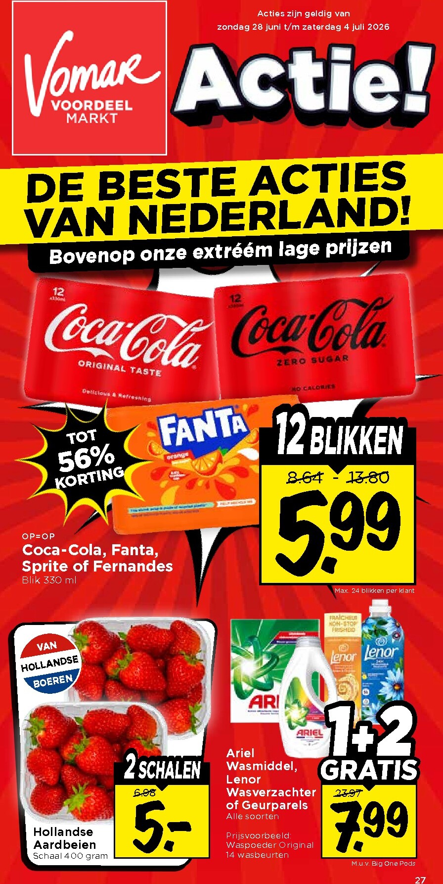 vomar - Vomar folder voor volgende week van zondag 28-06-2026 tot zaterdag 04-07-2026