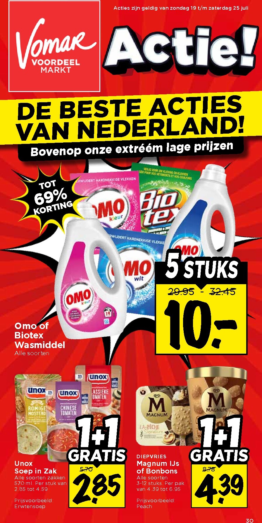 vomar - Vomar - Online weekfolder week 30 folder voor volgende week van zondag 19-07-2026 tot zaterdag 25-07-2026
