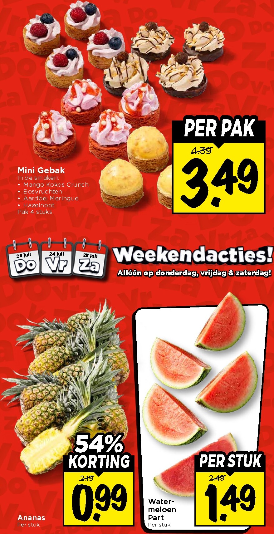 vomar - Huidige Vomar - Weekendfolder folder geldig van donderdag 23-07-2026 tot zaterdag 25-07-2026 - page: 3