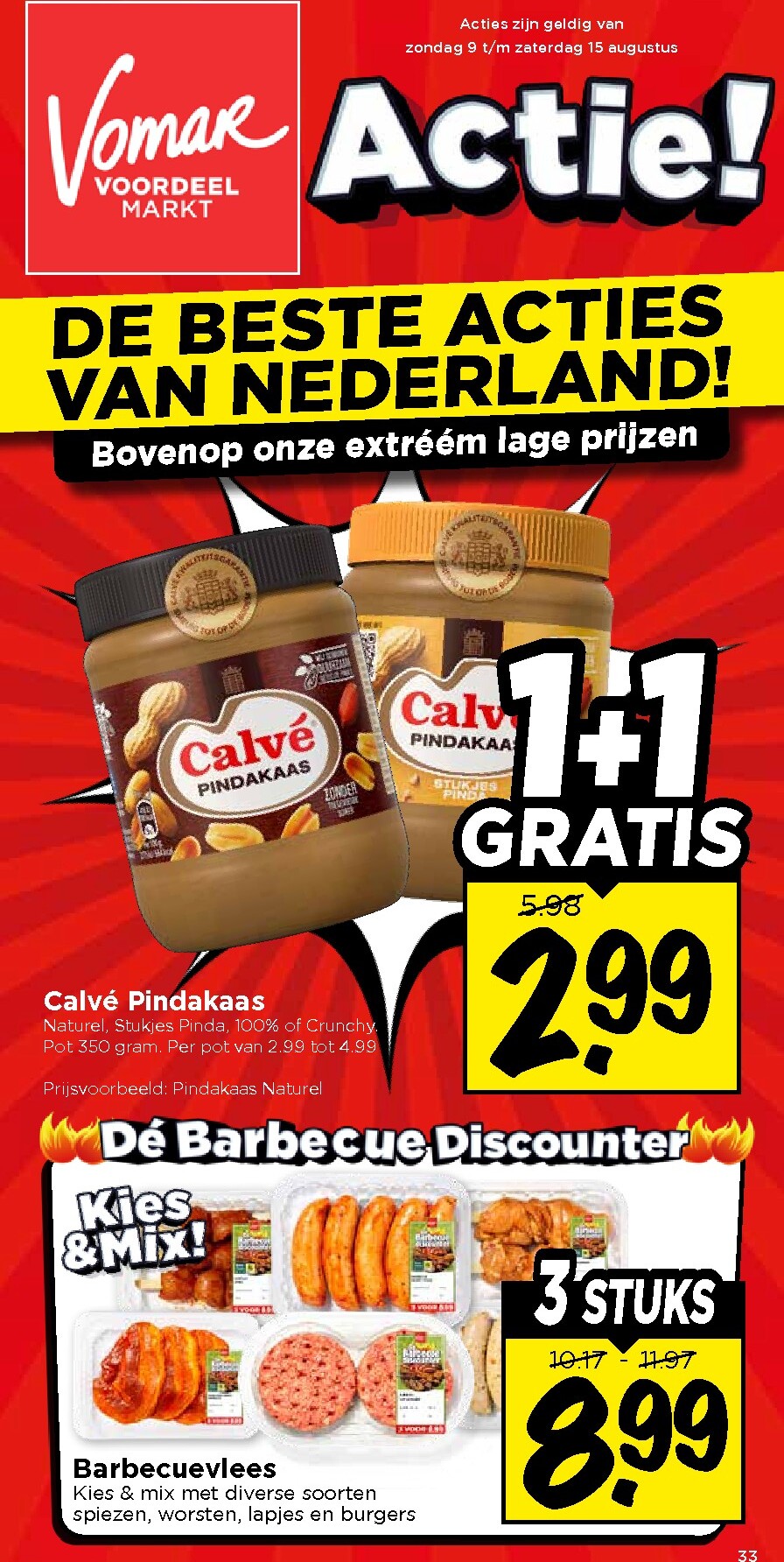 vomar - Vomar folder voor volgende week van zondag 09-08-2026 tot zaterdag 15-08-2026