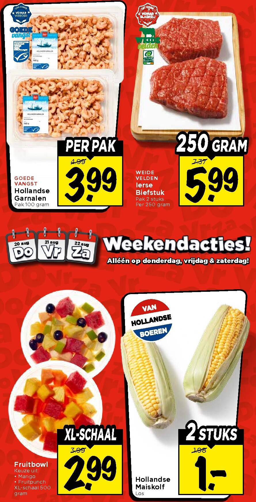 vomar - Huidige Vomar - Weekendfolder folder geldig van donderdag 20-08-2026 tot zaterdag 22-08-2026 - page: 3