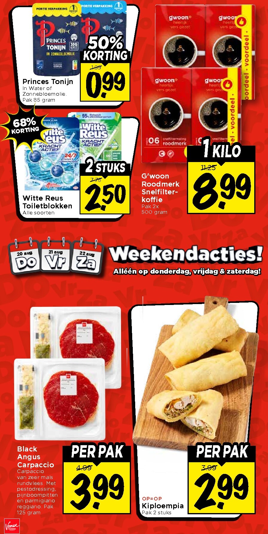 vomar - Huidige Vomar - Weekendfolder folder geldig van donderdag 20-08-2026 tot zaterdag 22-08-2026 - page: 2