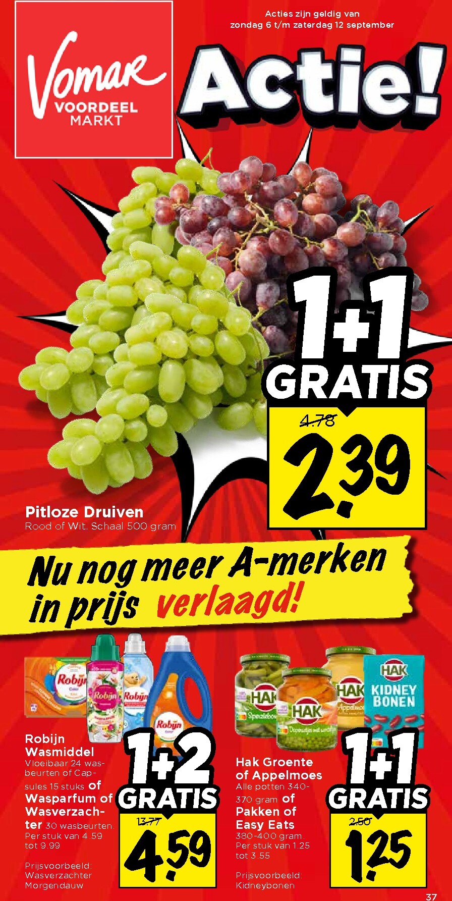 vomar - Vomar folder voor volgende week van zondag 06-09-2026 tot zaterdag 12-09-2026