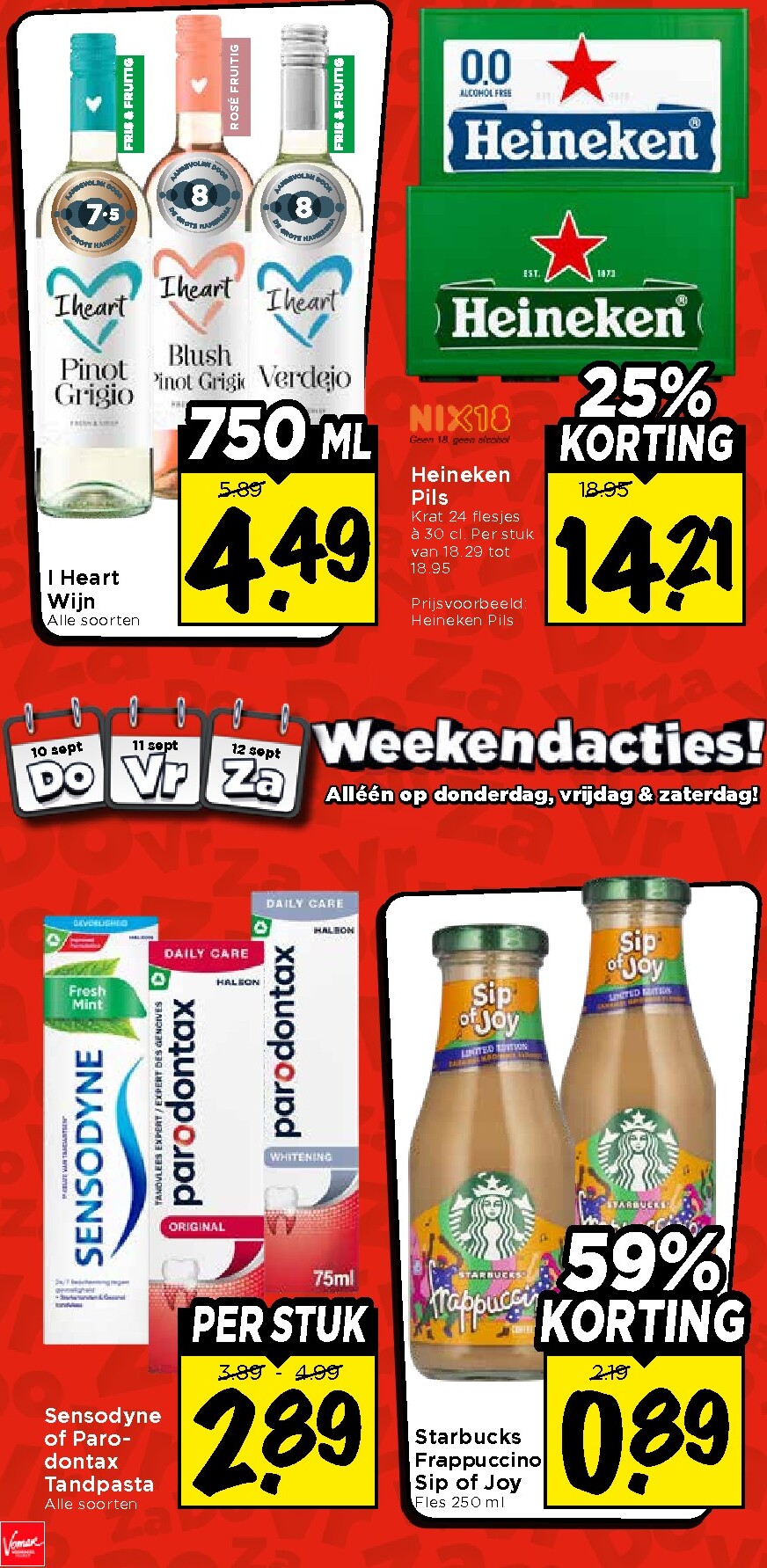 vomar - Huidige Vomar - Weekendfolder folder geldig van donderdag 10-09-2026 tot zaterdag 12-09-2026 - page: 3