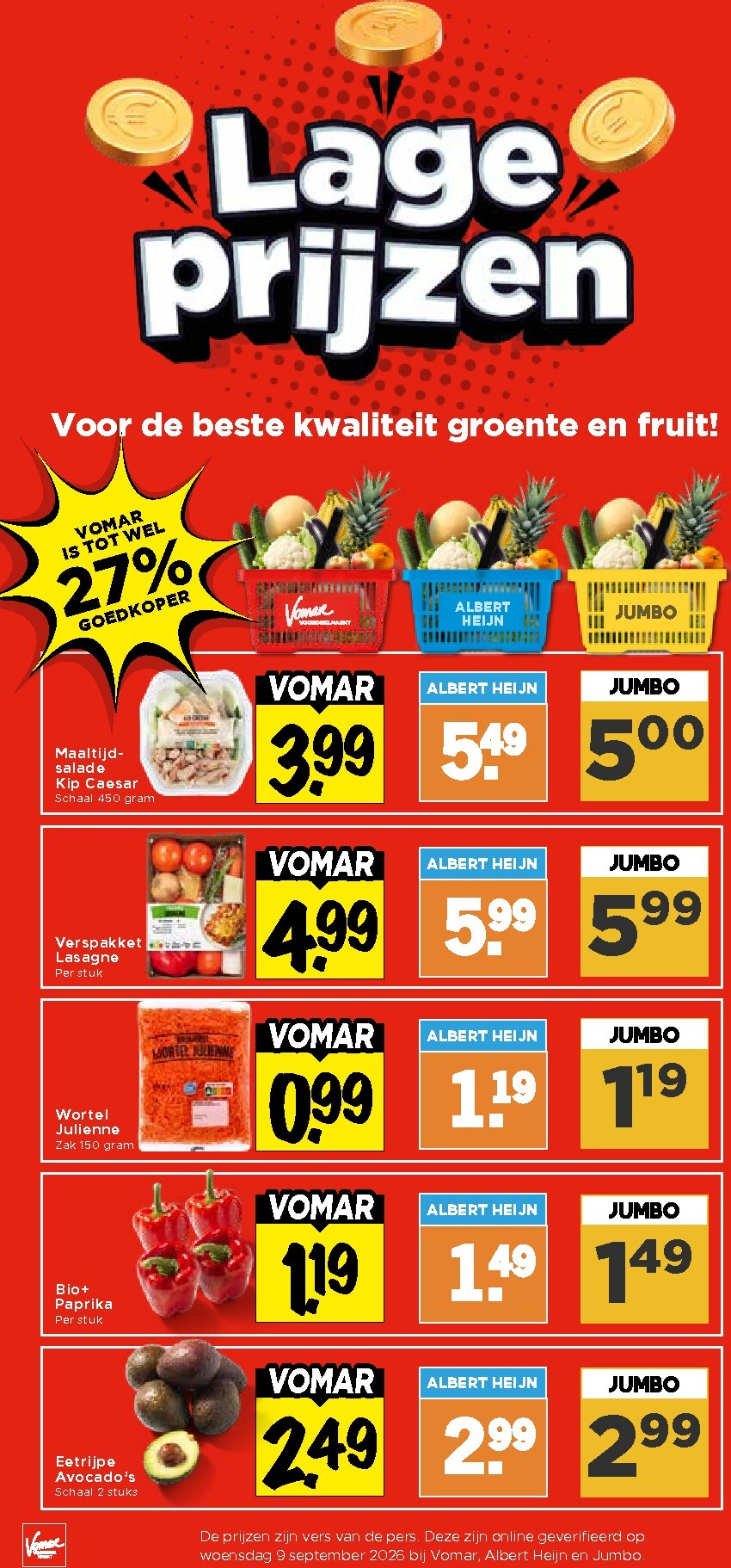 vomar - Vomar folder voor volgende week van zondag 13-09-2026 tot zaterdag 19-09-2026 - page: 15