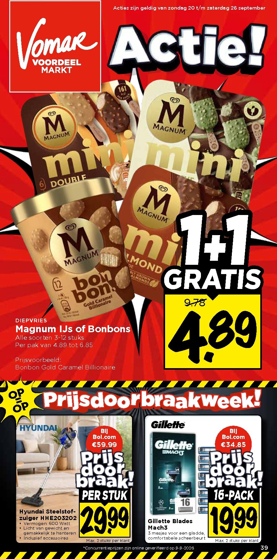 vomar - Vomar folder voor volgende week van zondag 20-09-2026 tot zaterdag 26-09-2026 - page: 1