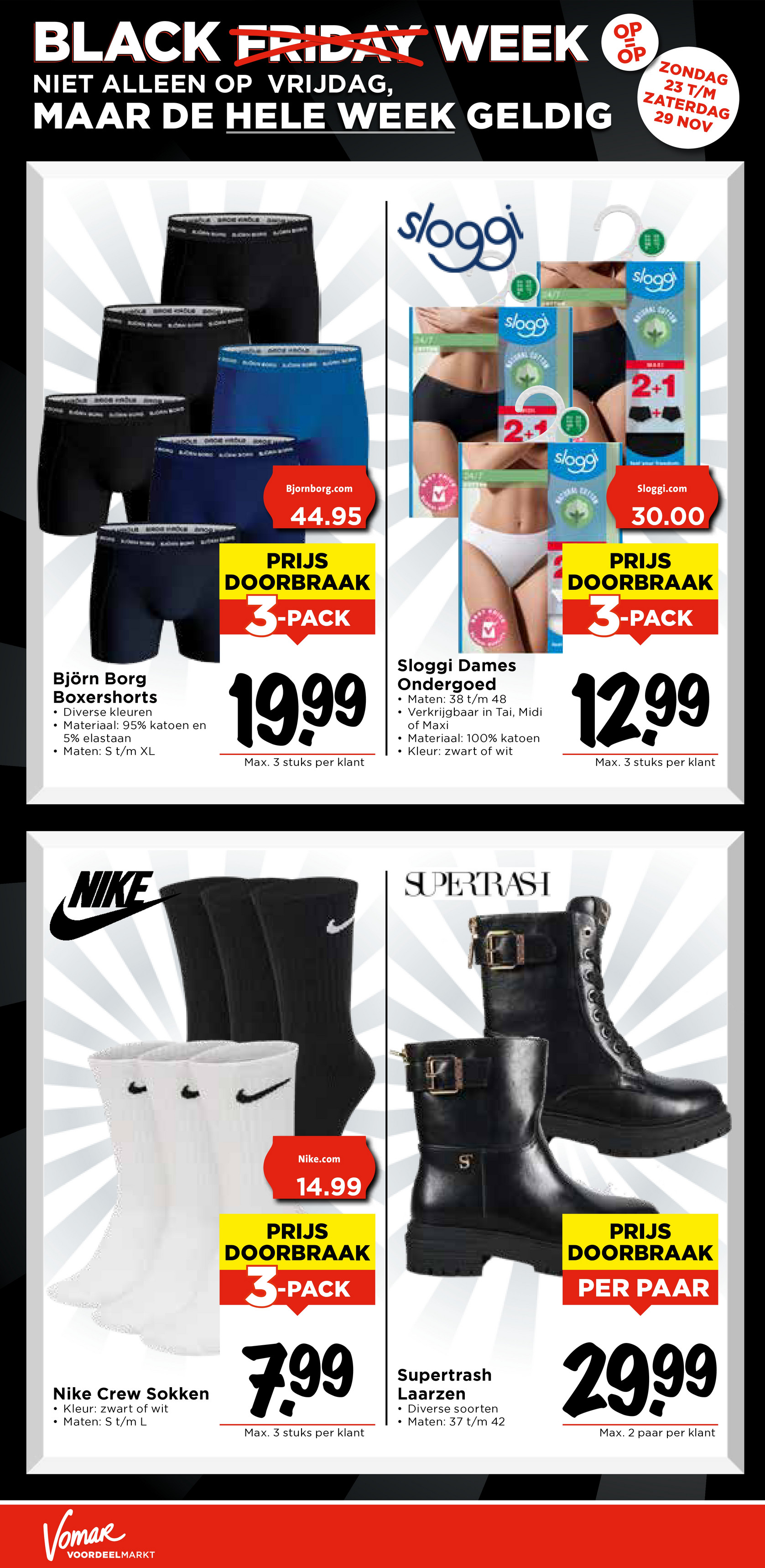 vomar - De Vomar - Black Weekend folder geldig vanaf 28-11 t/m 29-11 - page: 11