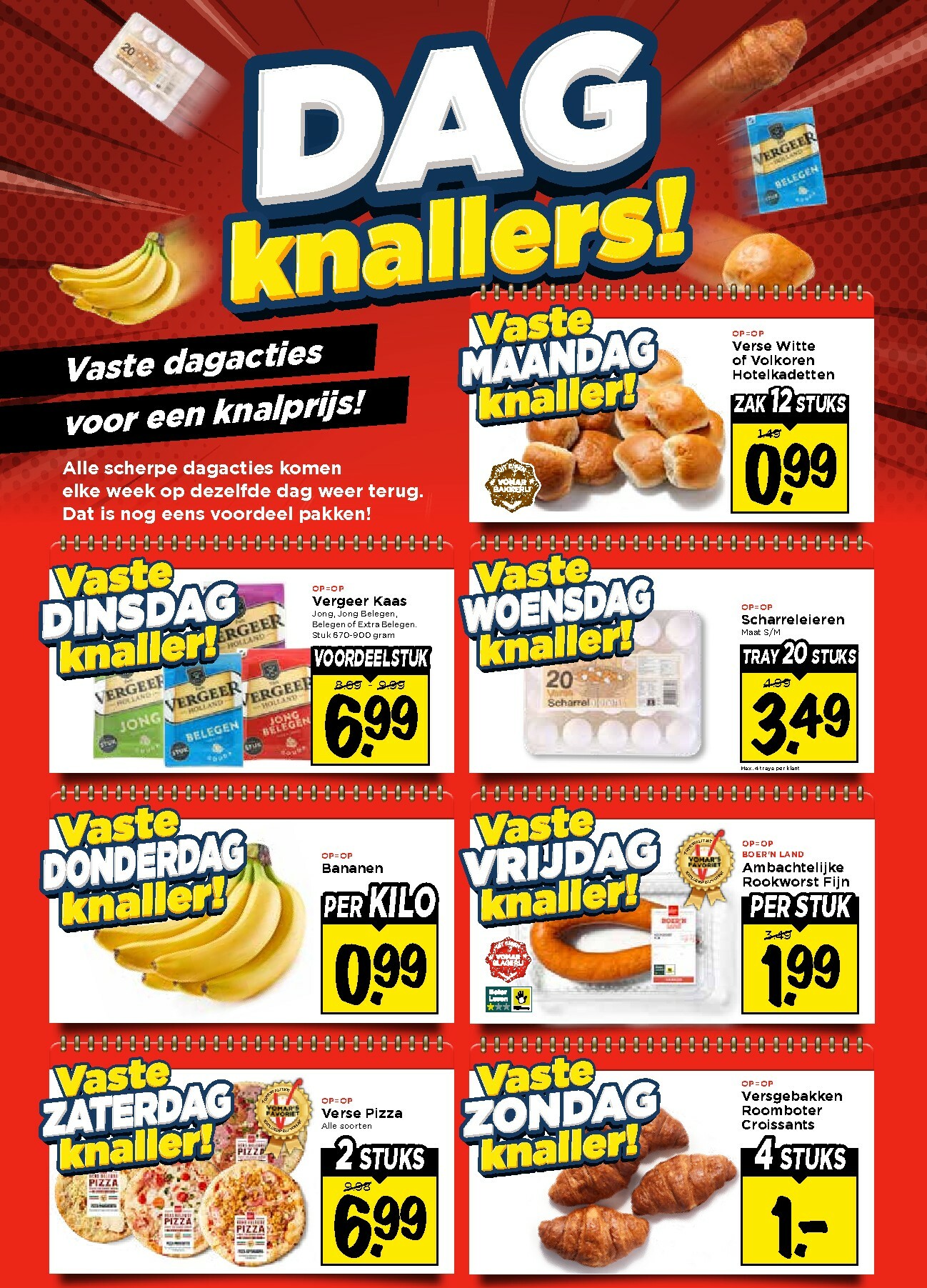 vomar - De Vomar - Dagknallers folder geldig vanaf 01-01 t/m 15-01