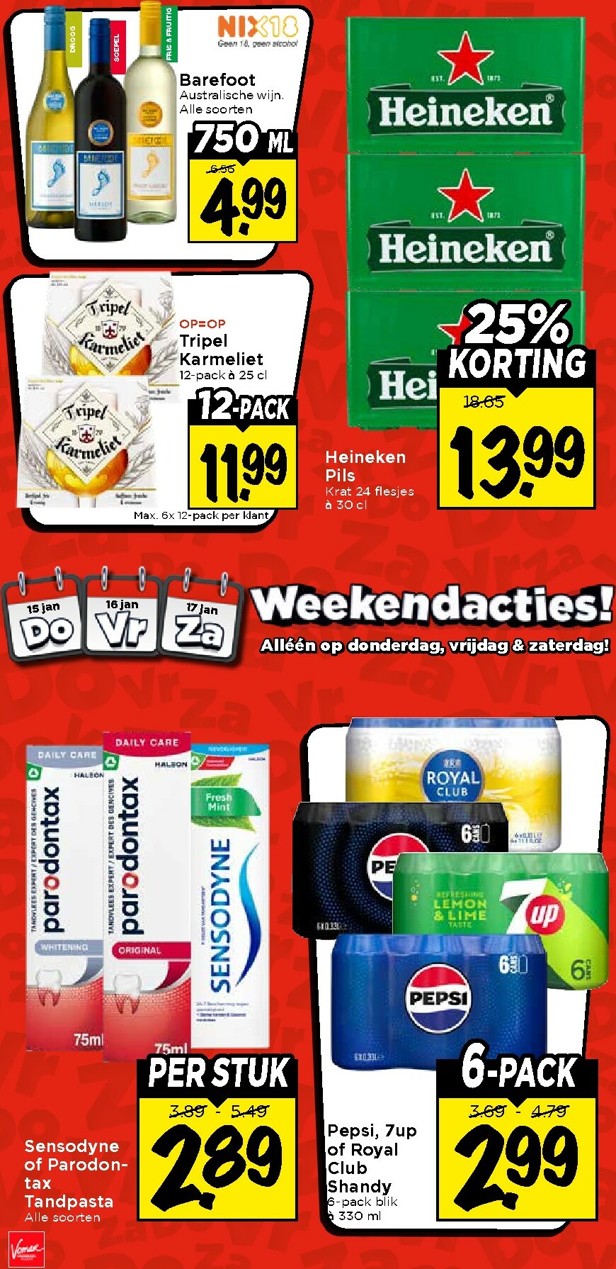 vomar - De Vomar folder geldig vanaf 11-01 t/m 17-01 - page: 38