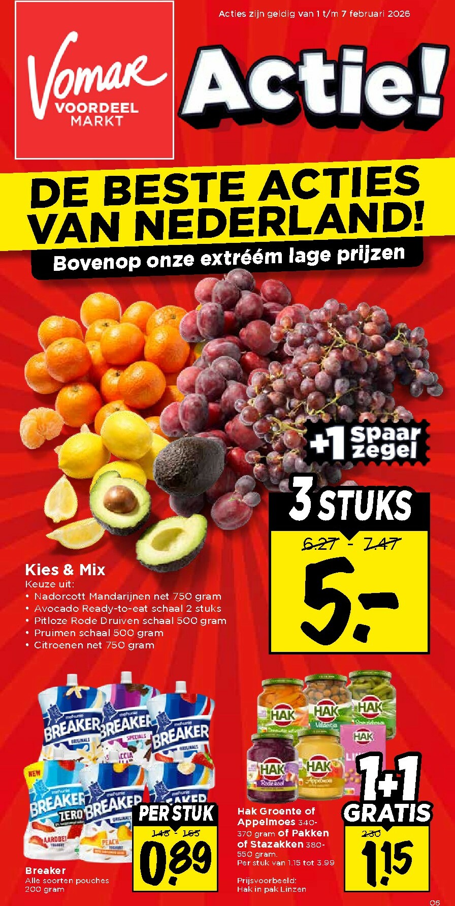 vomar - De Vomar folder geldig vanaf 01-02-2026 t/m 07-02-2026