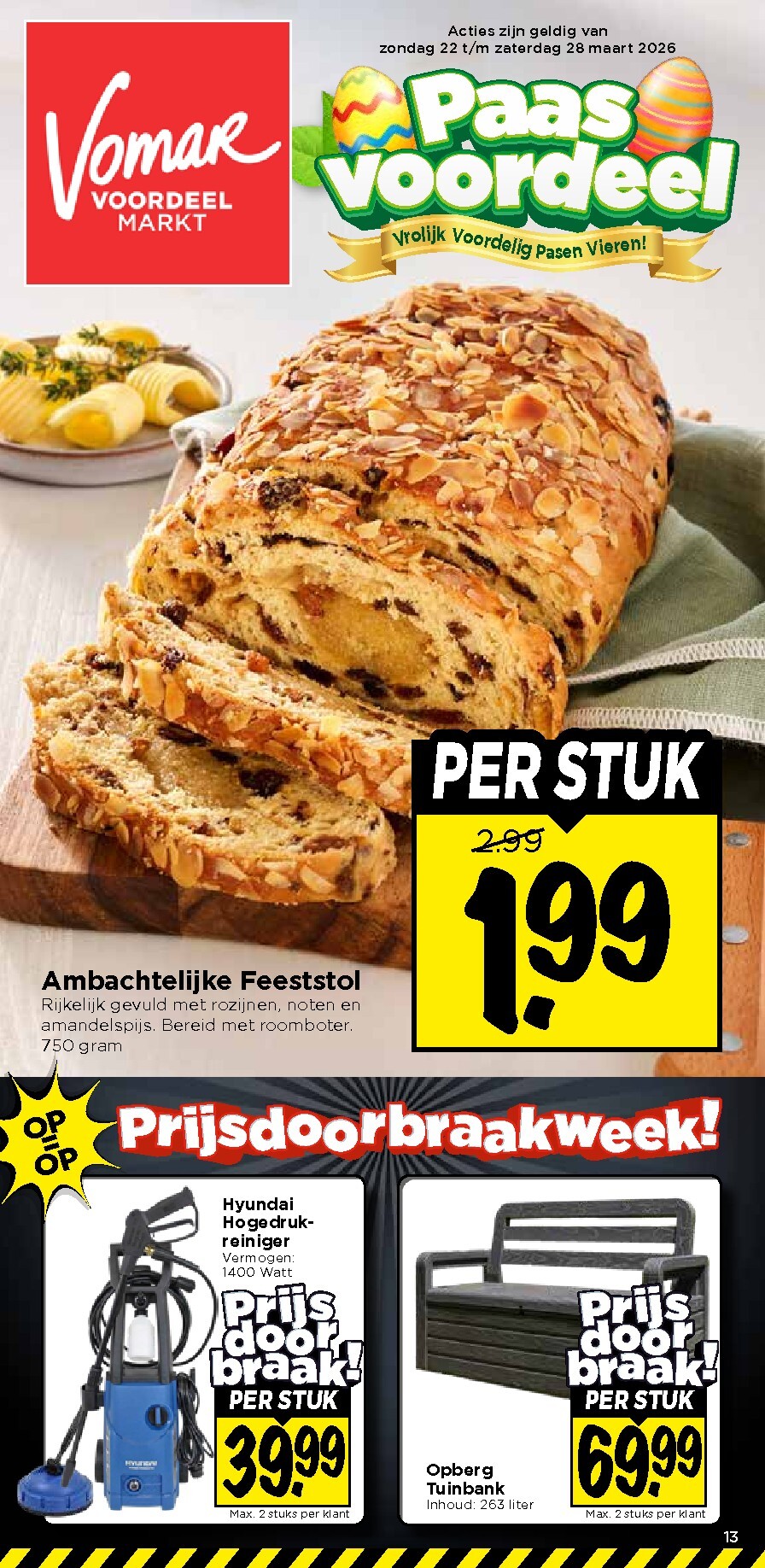 vomar - De Vomar folder geldig vanaf 22-03-2026 t/m 28-03-2026 - page: 1