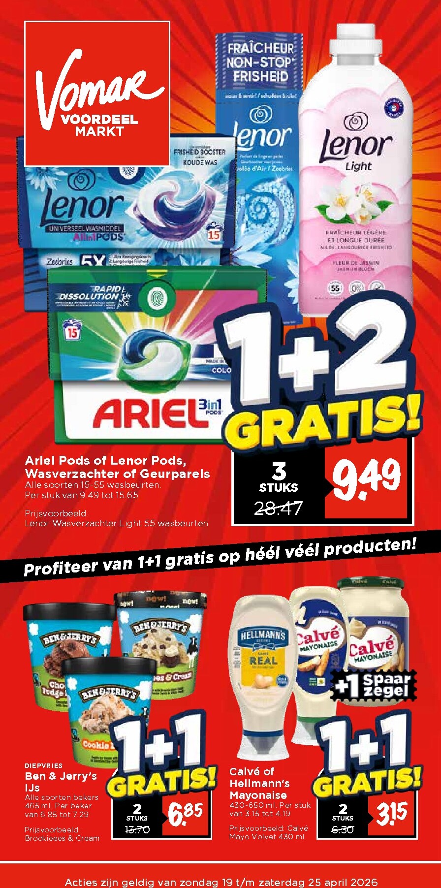 vomar - Vomar folder voor volgende week van zondag 19-04-2026 tot zaterdag 25-04-2026