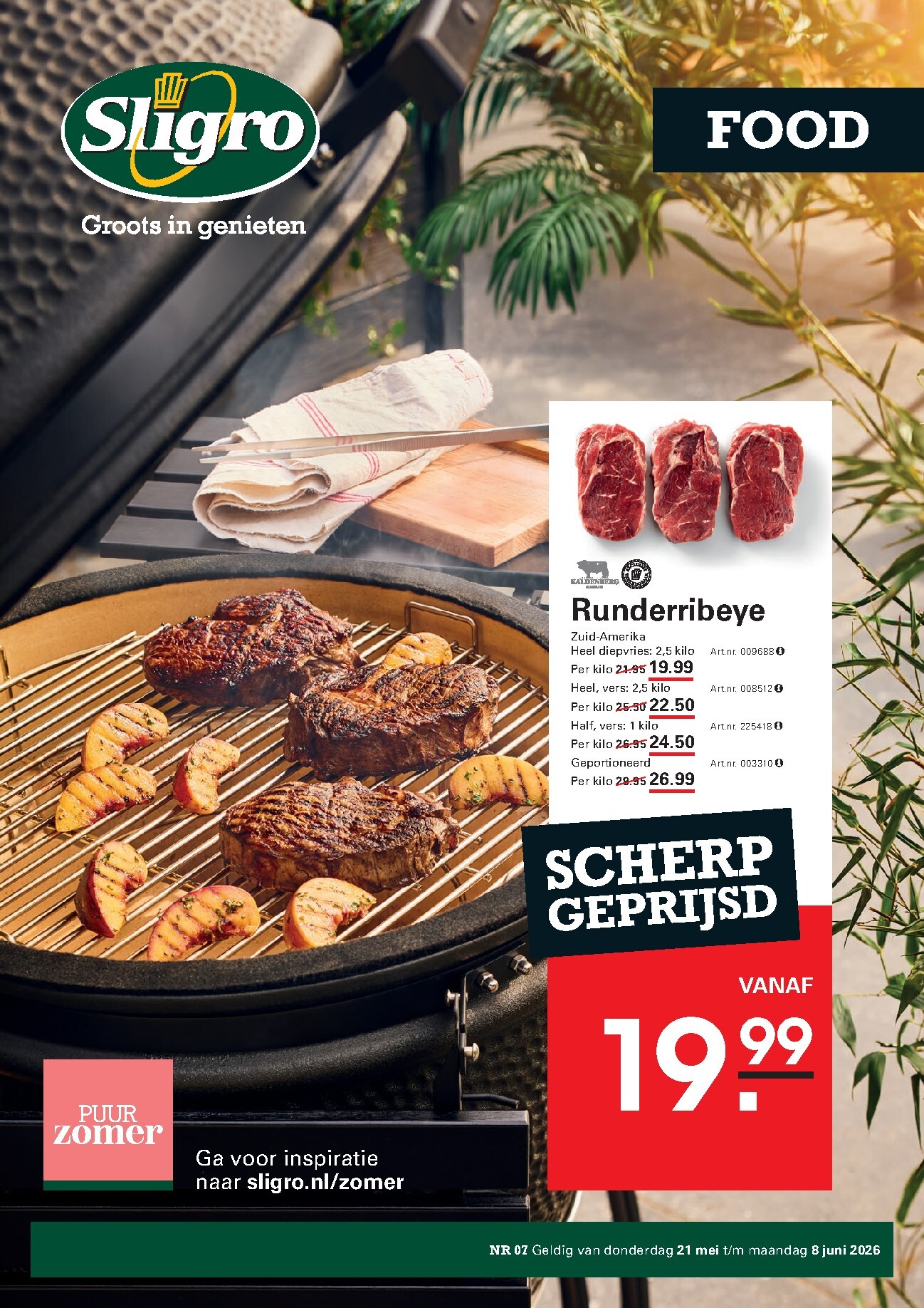 sligro - Toekomstige Sligro - Food folder geldig van donderdag 21-05-2026 tot maandag 08-06-2026