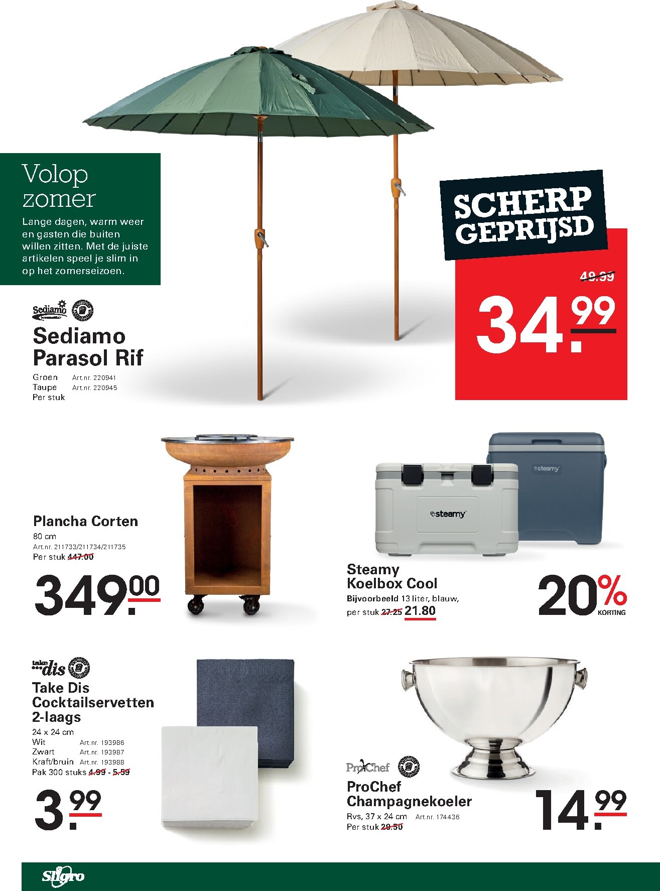 sligro - Sligro - Non-Food folder voor volgende week van donderdag 23-07-2026 tot maandag 10-08-2026 - page: 2