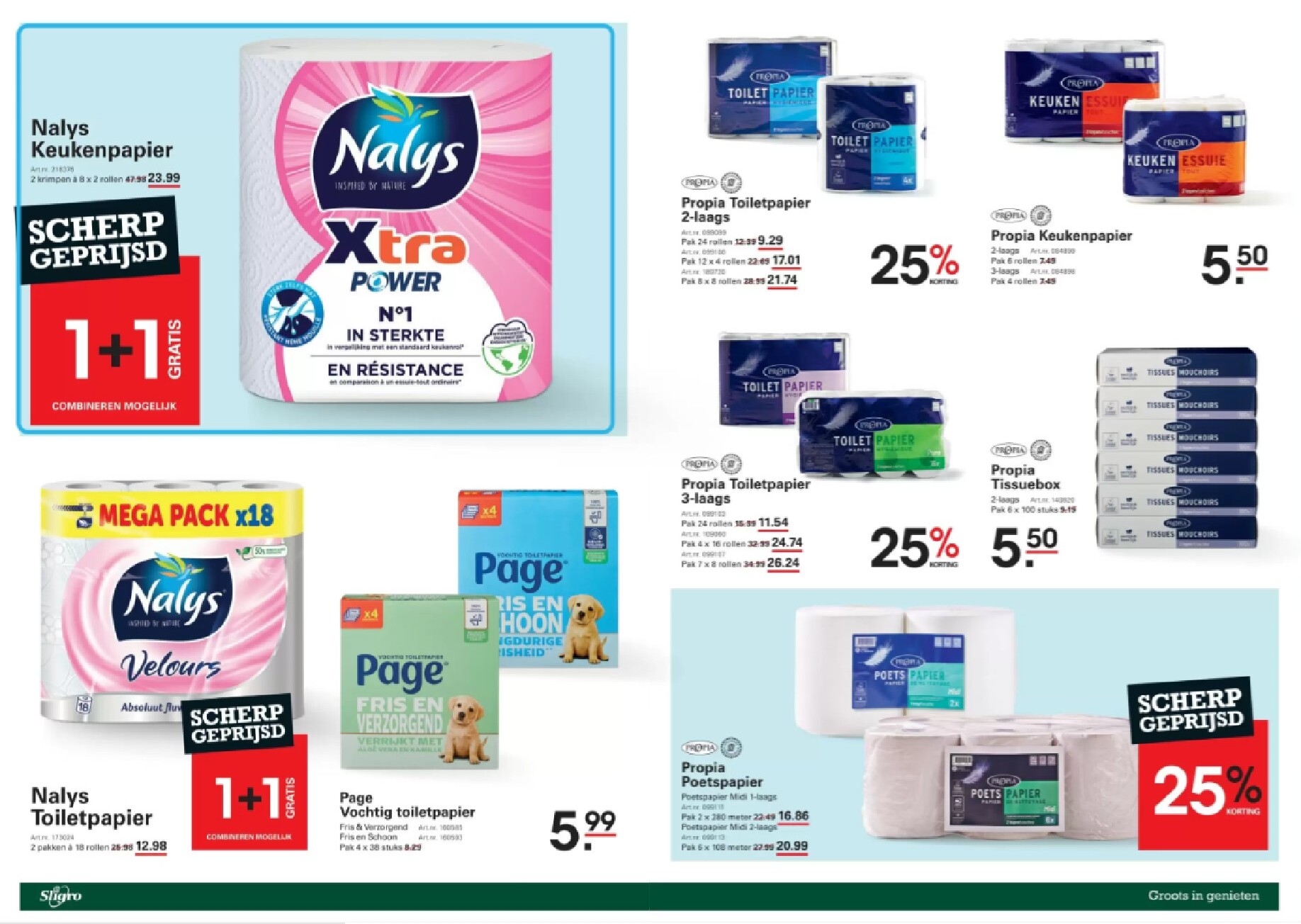 sligro - Huidige Sligro - Schoon & Fris folder geldig van donderdag 23-07-2026 tot maandag 10-08-2026 - page: 5