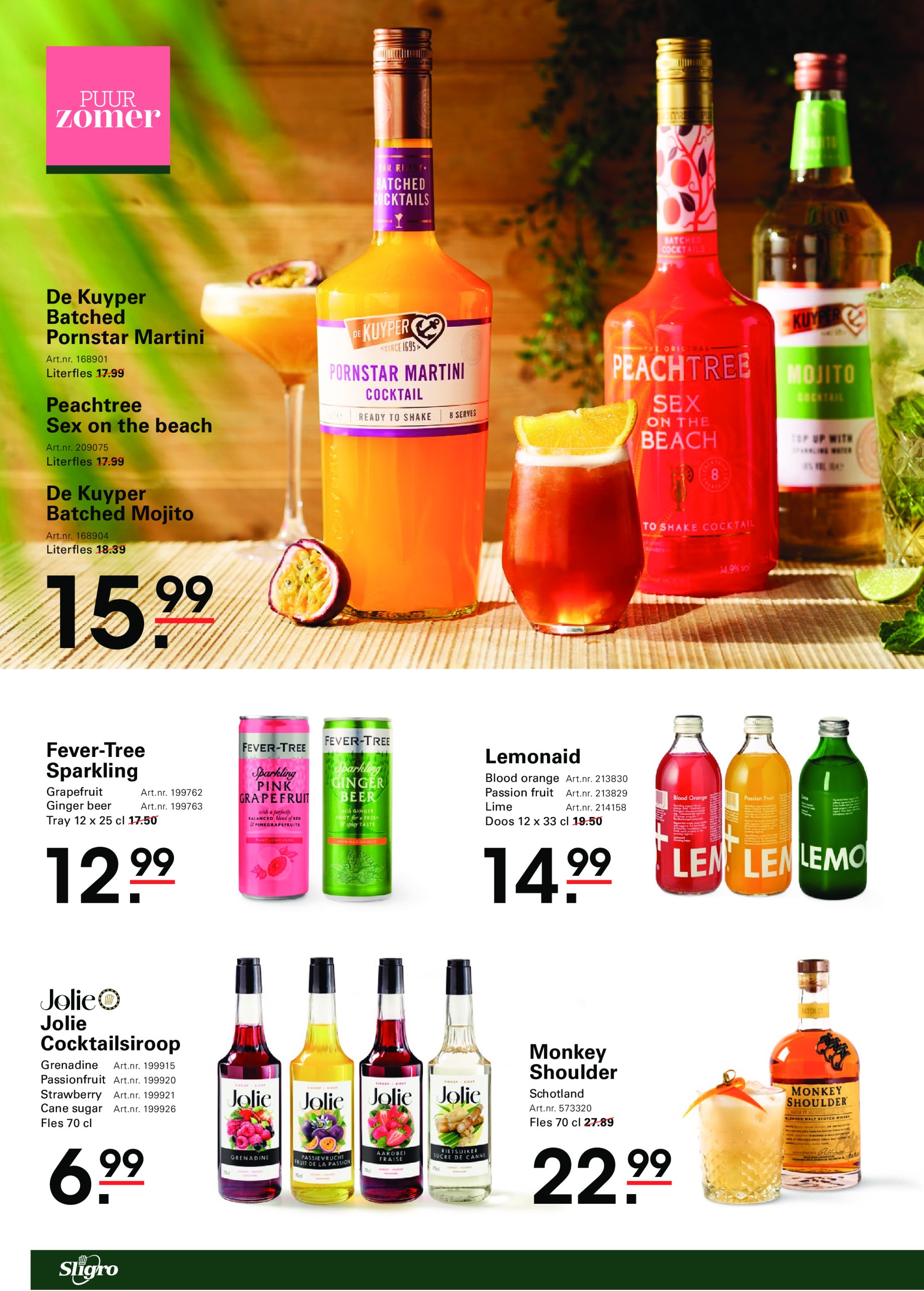 sligro - Sligro - Food folder geldig vanaf 05-06 t/m 23-06 - page: 100 sligro - Sligro - Food folder geldig vanaf 05-06 t/m 23-06 - page: 100