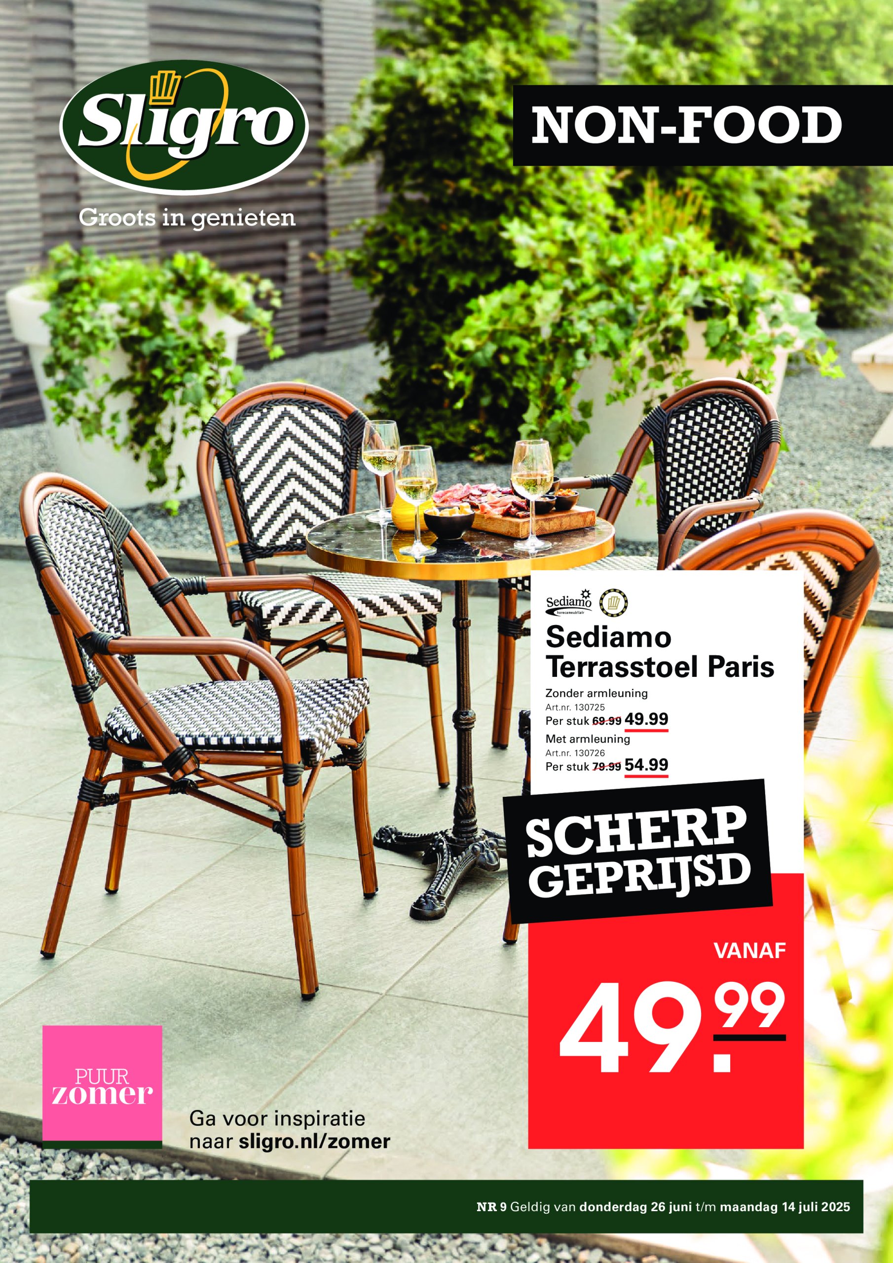 sligro - Sligro - Non-Food folder geldig vanaf 26-06 t/m 14-07