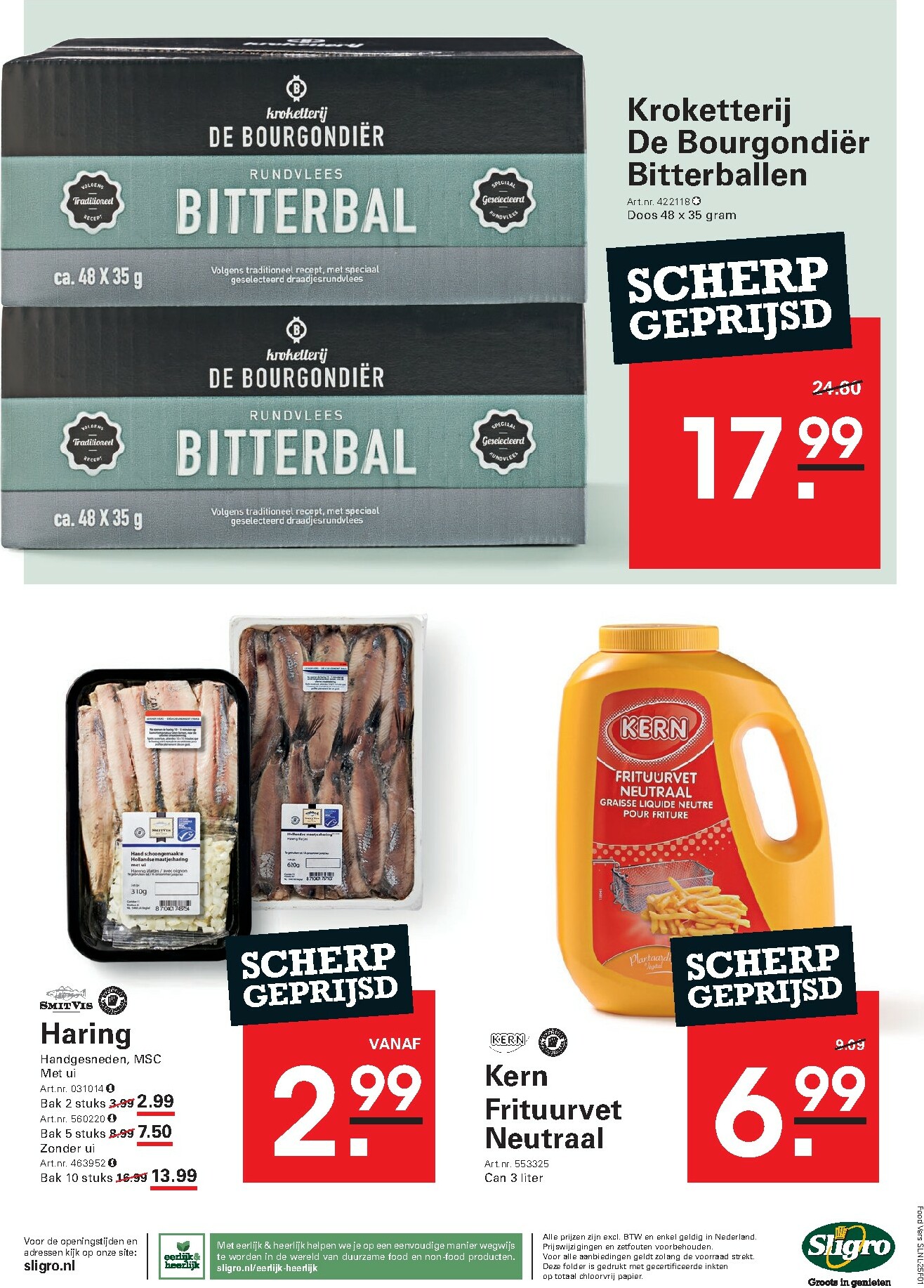 sligro - De Sligro - Food folder geldig vanaf 05-01 t/m 26-01 - page: 19