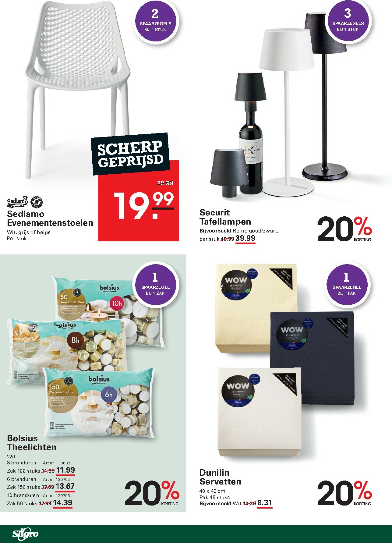 sligro - De Sligro - Food folder geldig vanaf 05-01 t/m 26-01 - page: 62