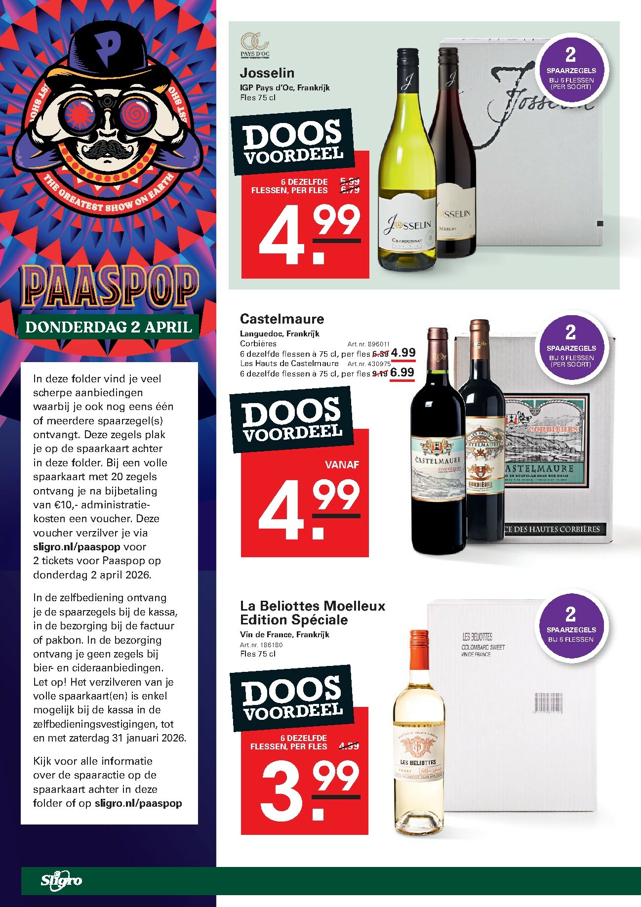 sligro - De Sligro - Food folder geldig vanaf 05-01 t/m 26-01 - page: 48