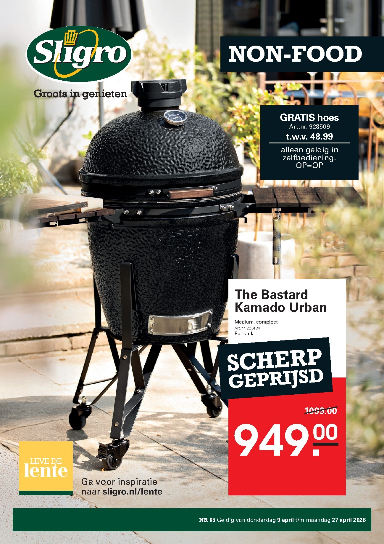 sligro - De Sligro - Non-Food folder geldig vanaf 09-04-2026 t/m 27-04-2026