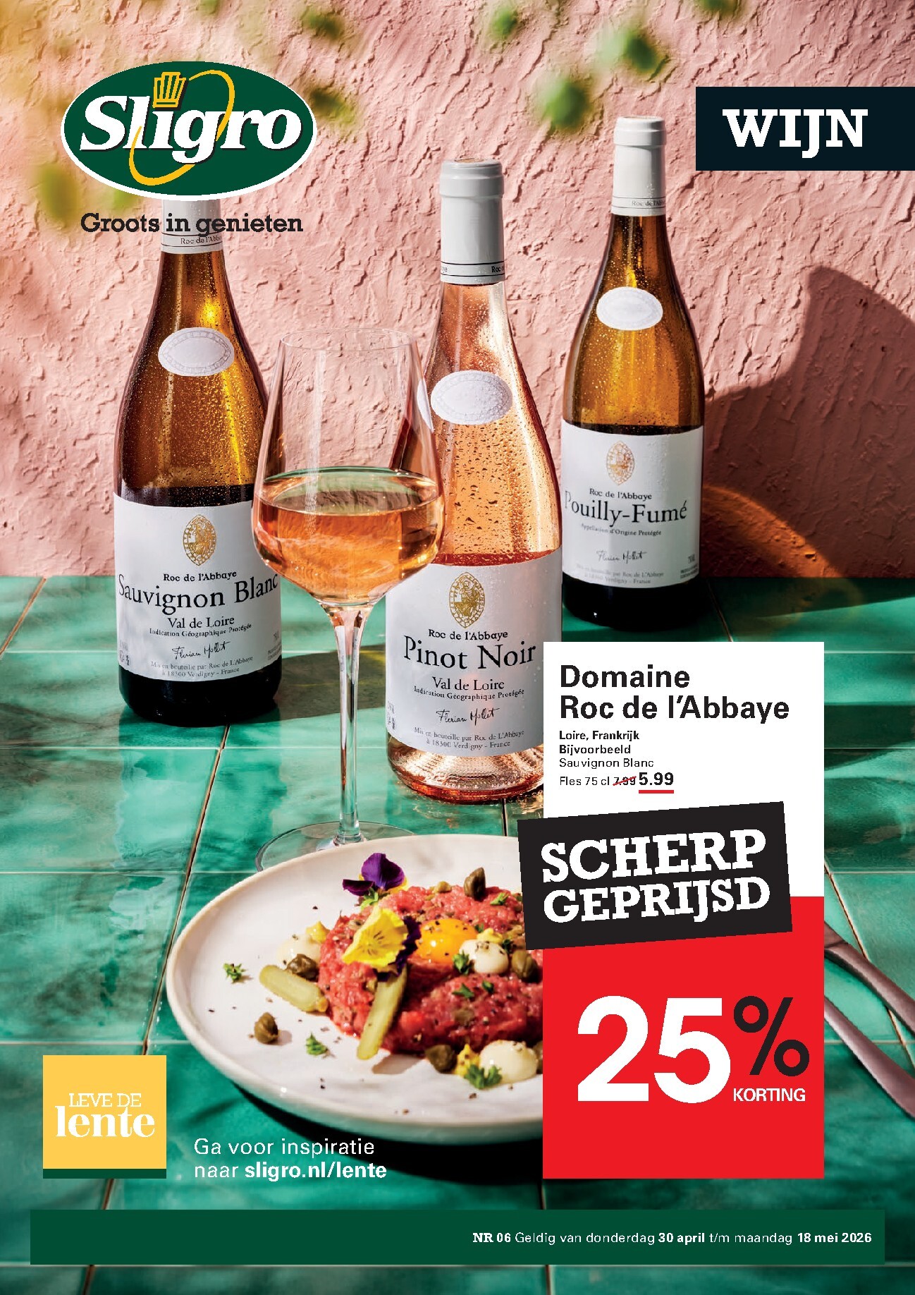 sligro - Toekomstige Sligro - Wijn folder geldig van donderdag 30-04-2026 tot maandag 18-05-2026